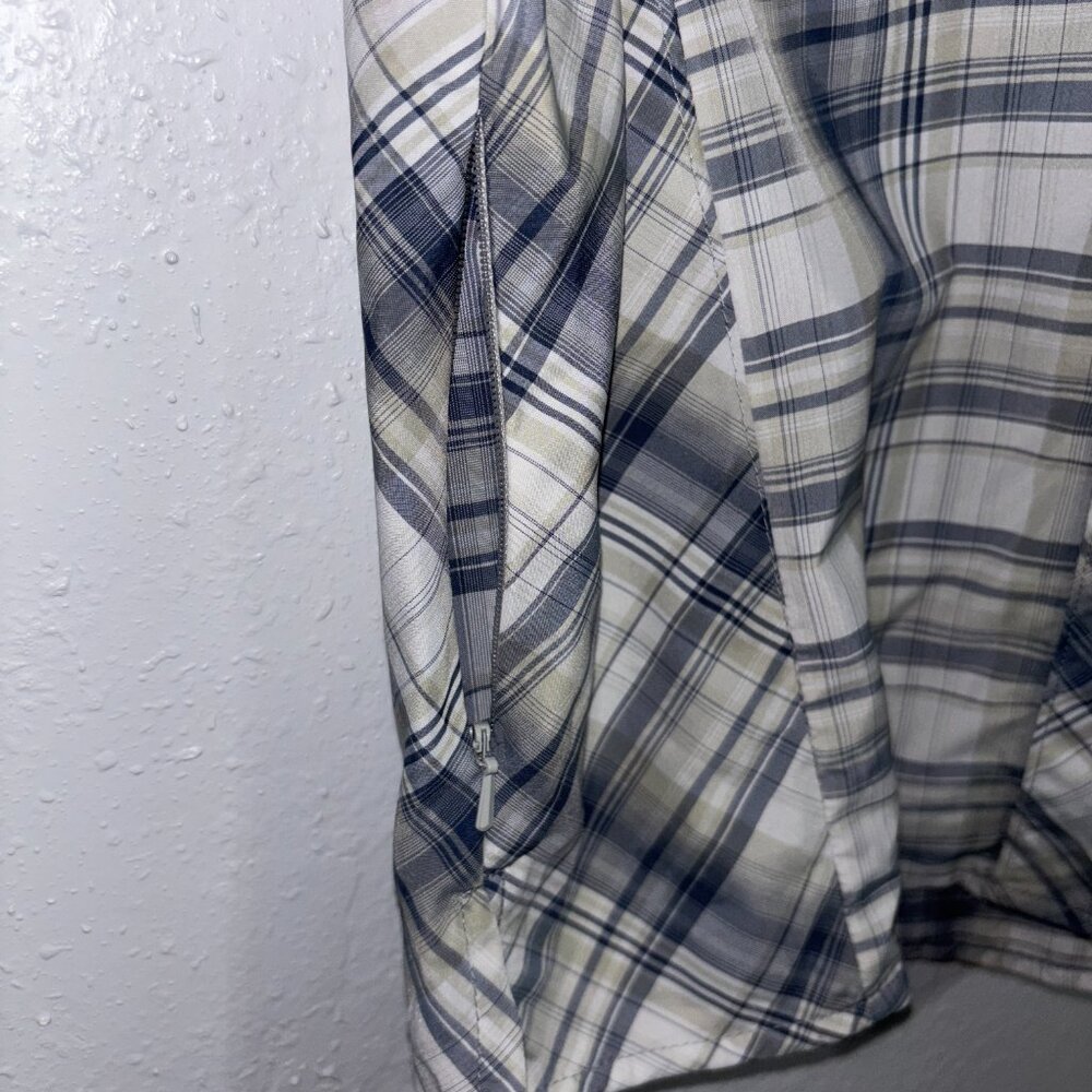 Blackhawk! Strenia Women’s Plaid Tactical Short Sleeve Shirt Zip Pockets Small - Picture 6 of 14